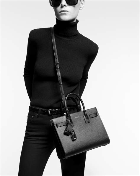 saint laurent sac de jour baby ysl leather top-handle bag|SAC DE JOUR IN SUPPLE GRAINED LEATHER .